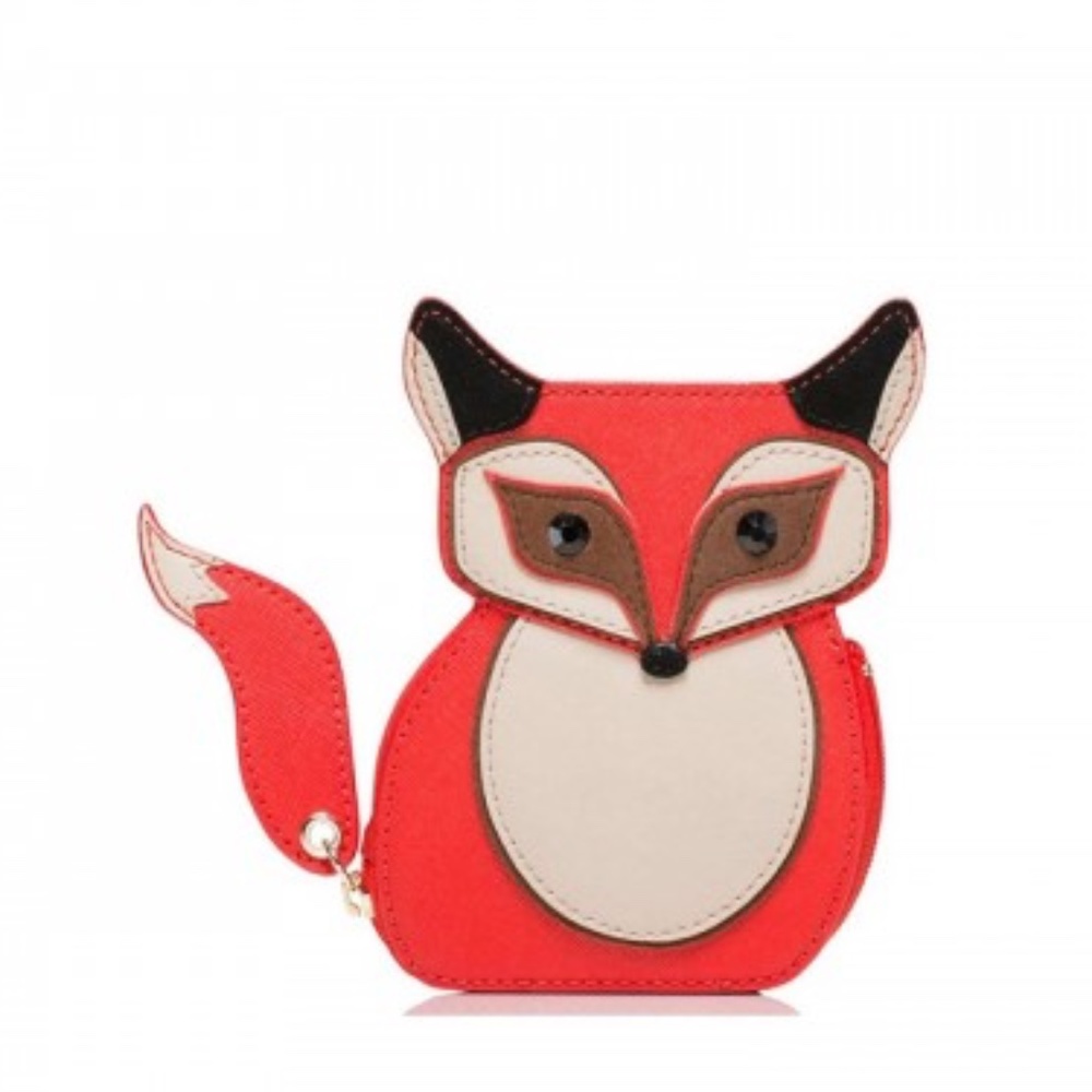 Kate Spade New York Blaze A Trail Fox Coin Purse~Fabulously Rare~